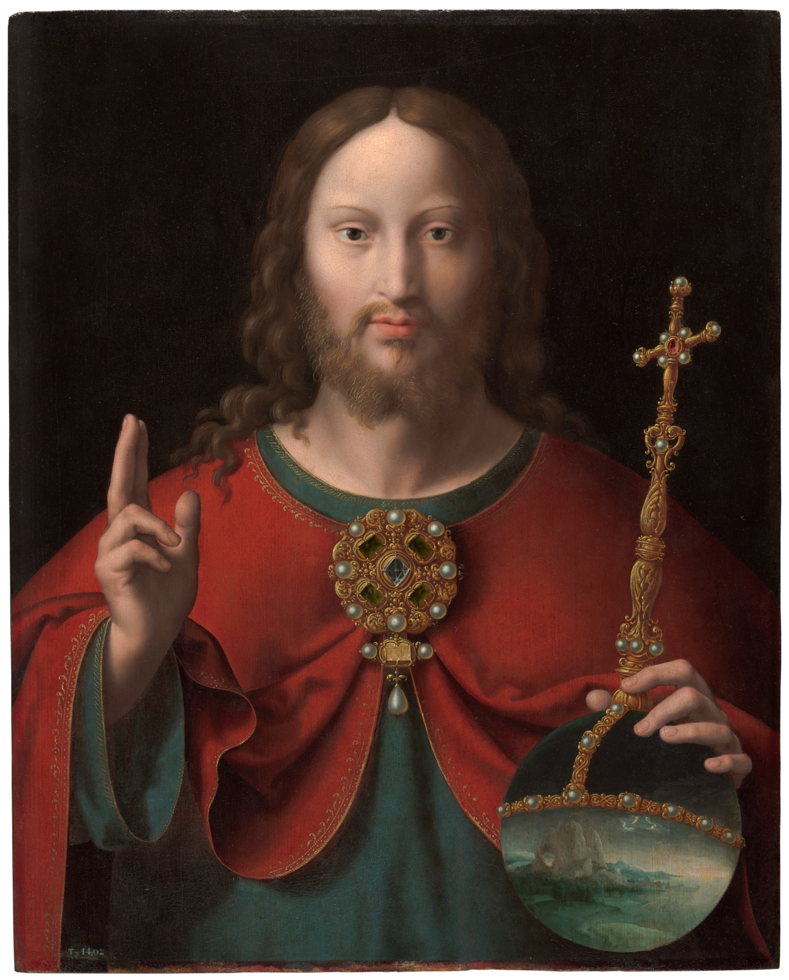 Joos van Cleve, Christ the Saviour