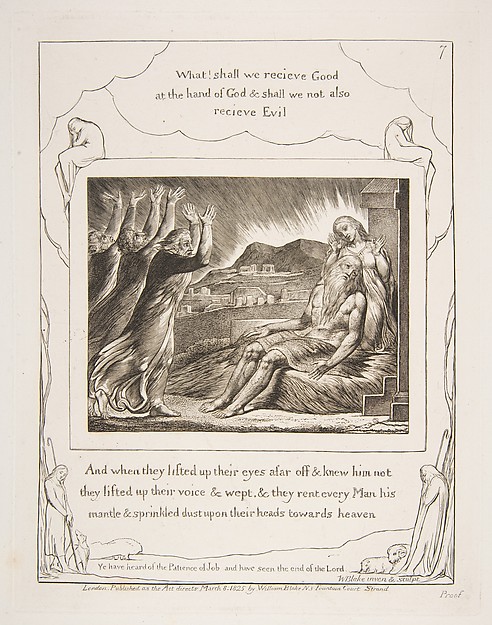 William Blake, Job's Comforters