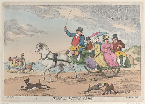 Thomas Rowlandson, Irish Jaunting Car