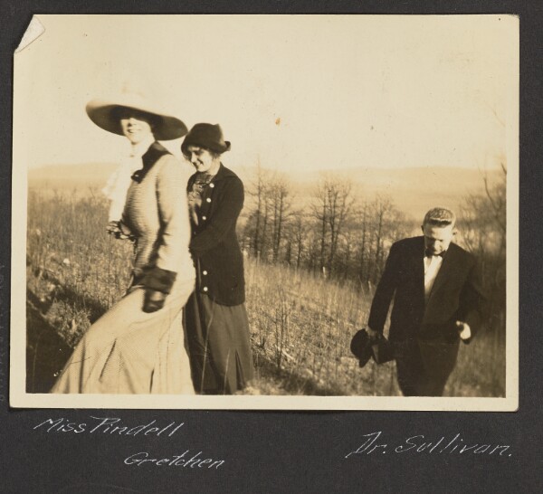 Unknown, [Miss Pindell, Gretchen, and Dr. Sullivan]