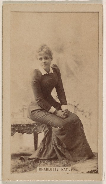 Kinney Brothers Tobacco Company, Charlotte Ray, from the Actresses series (N245) issued by Kinney Brothers to promote Sweet Caporal Cigarettes