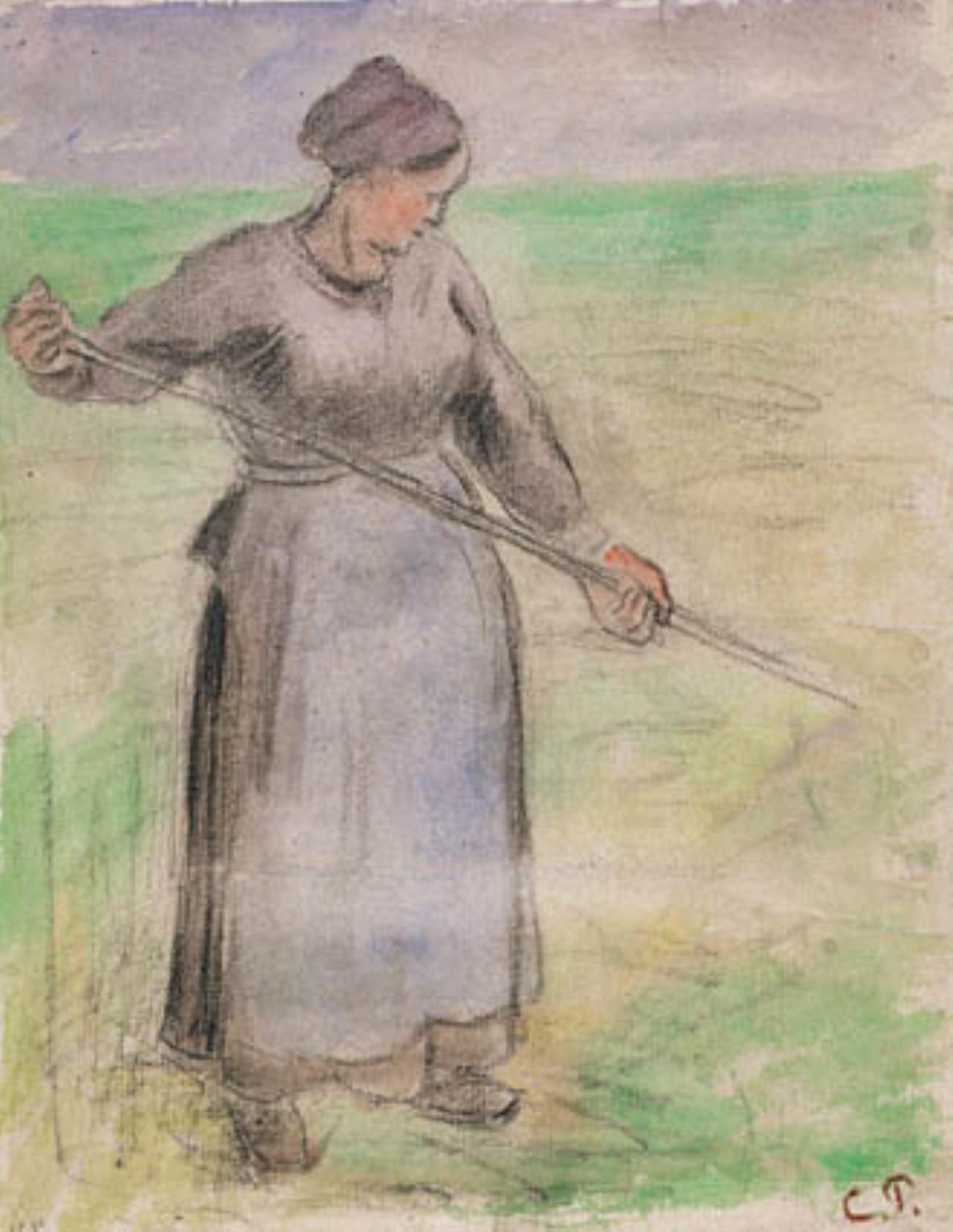 Camille Pissarro, Høvenderske