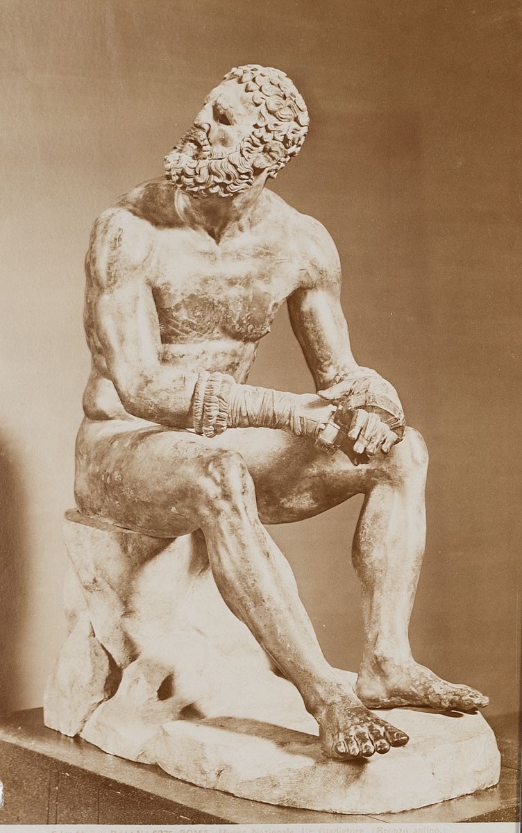 Fratelli Alinari, Gladiator, antike Bronze, Museo Nazionale Romano, Rom