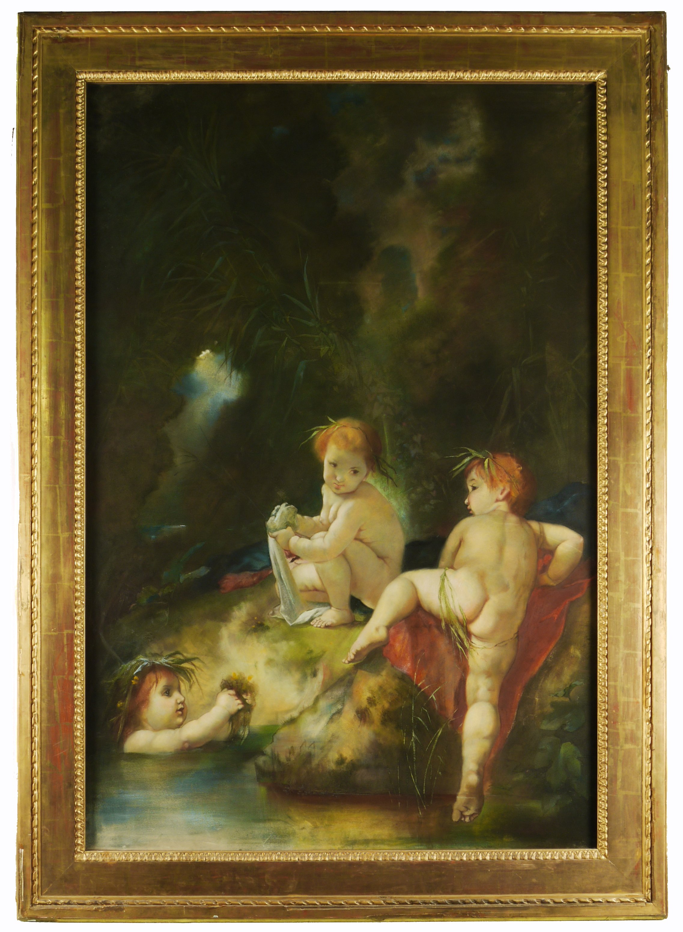 Anselm Feuerbach, Kinder am Wasser