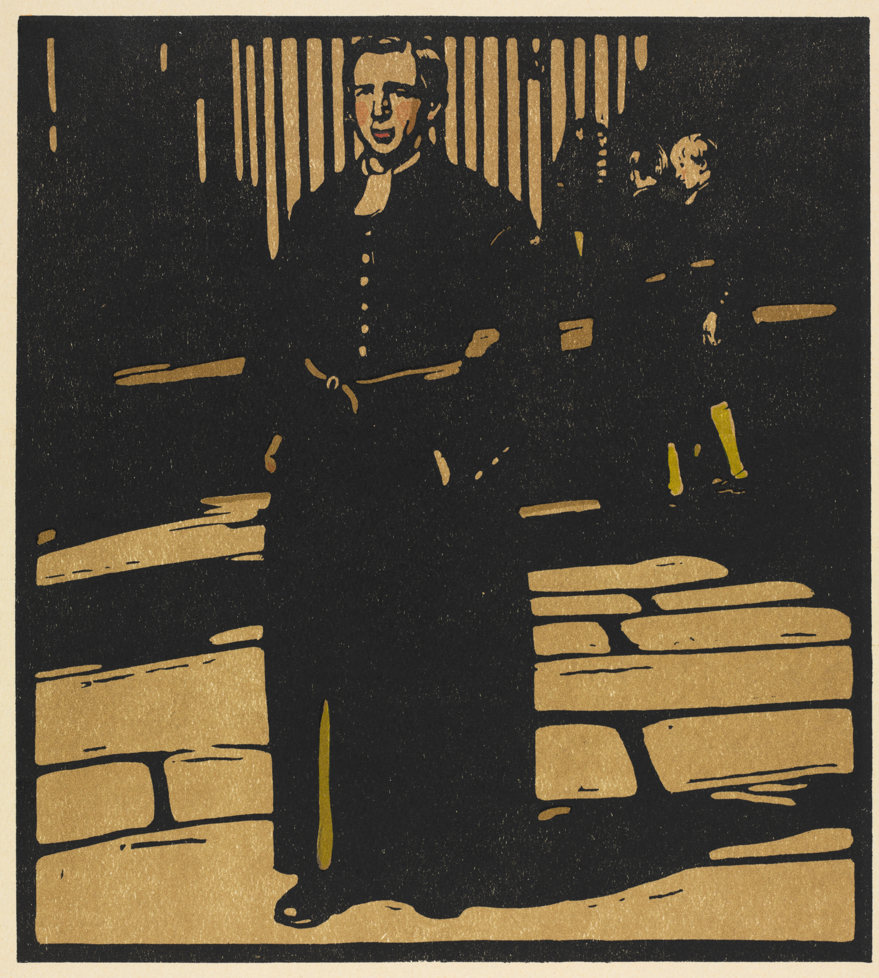 William Nicholson, London Types: Bluecoat Boy