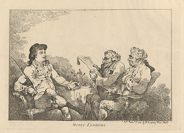 Thomas Rowlandson, Money Lenders