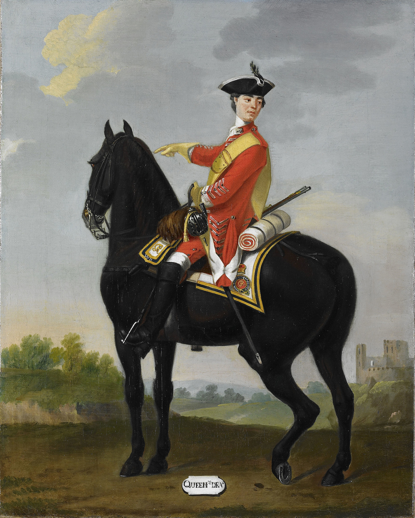 David Morier, Private, 7th Queen's Dragoons, 1751