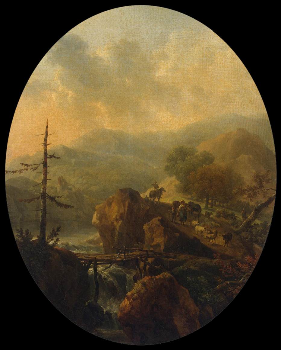 Nicolas-Antoine Taunay, Mountain Landscape