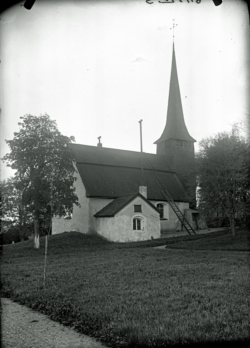 Ellert Johan Viktor Sörman, The Church of Kungs Barkarö. Photographer E Sörman.