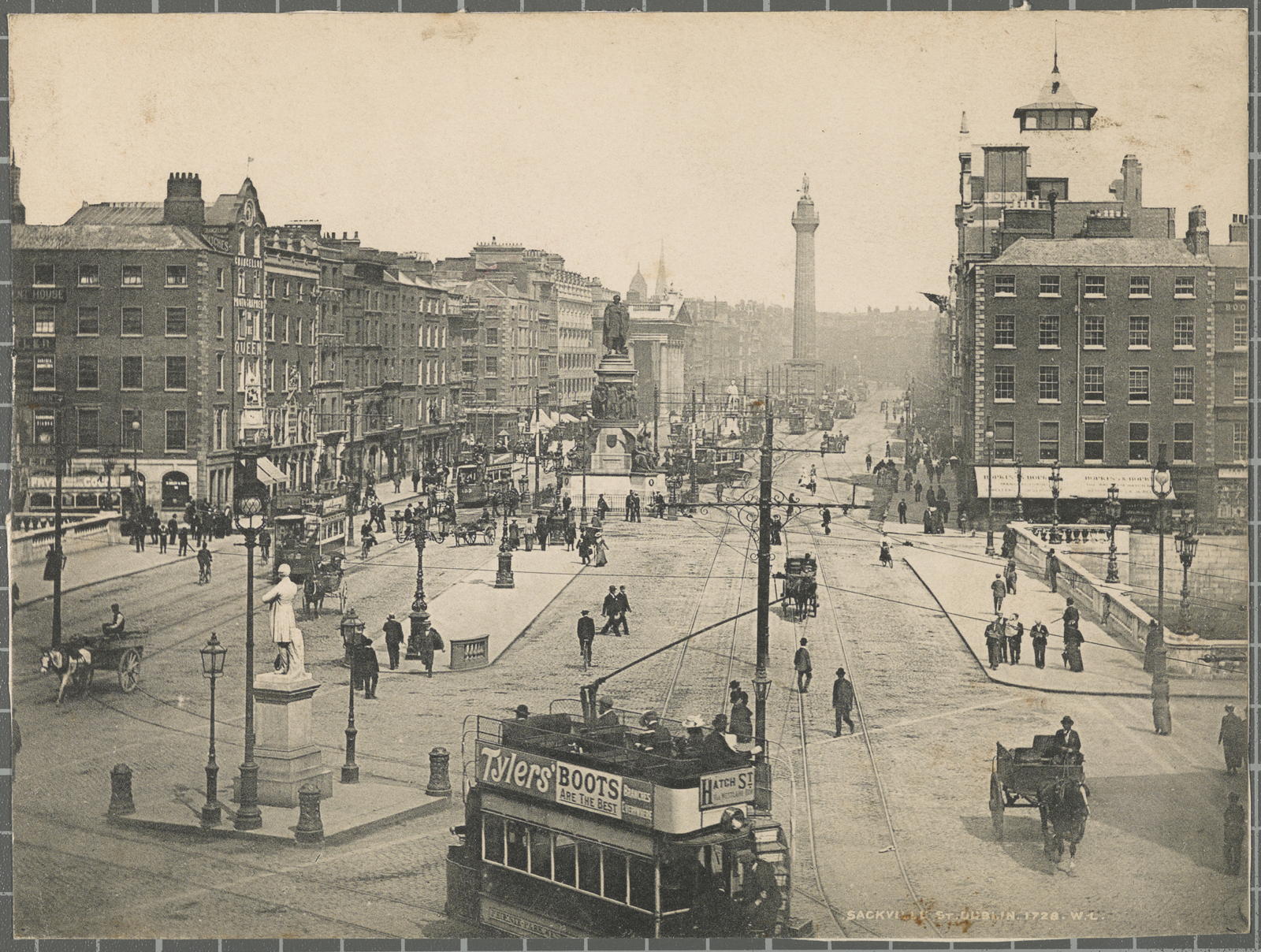 Desconegut, Sackville St. Dublin. 1728. W.L.
