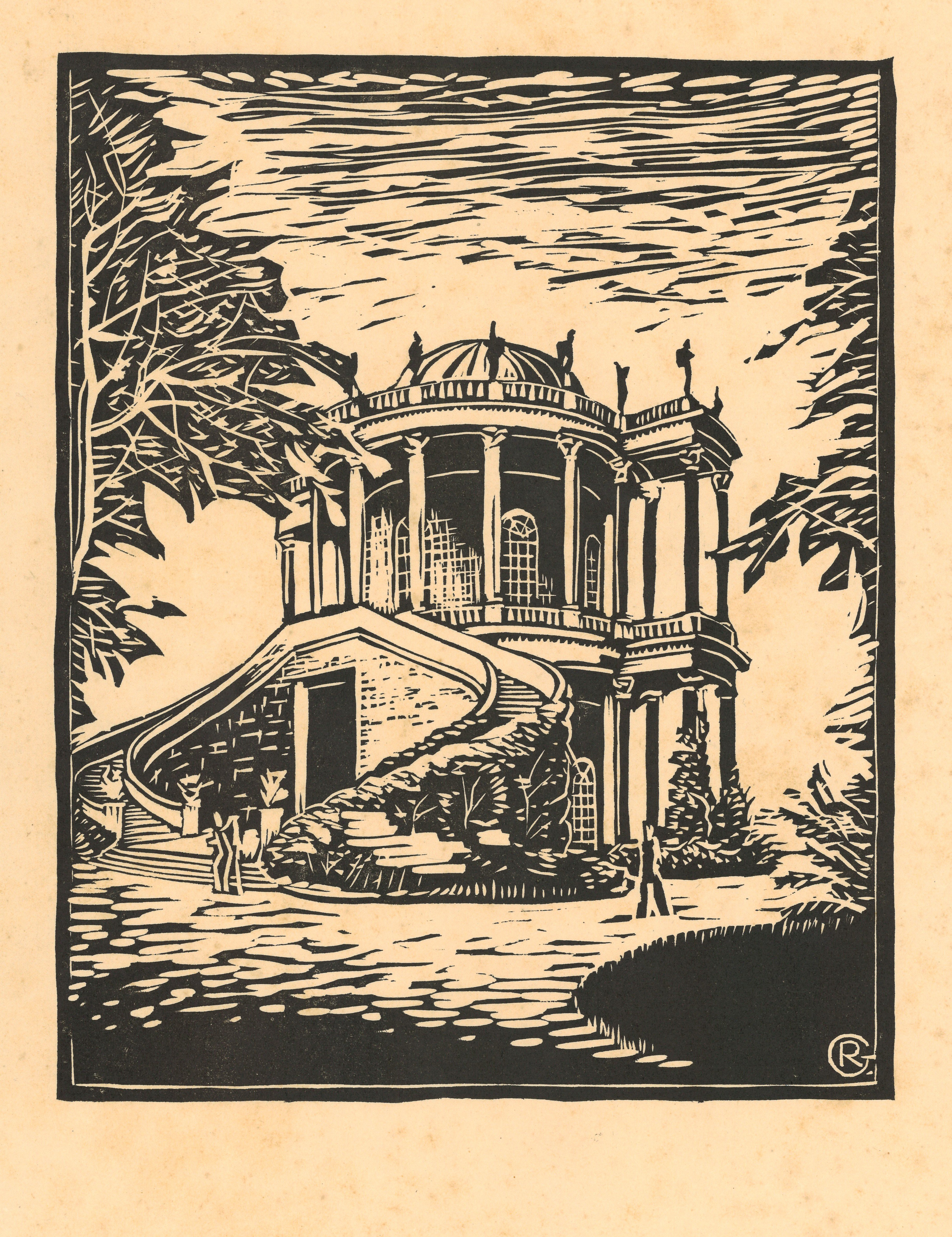 Rudolf Grosse (Architekt), Potsdam-Sanssouci: Belvedere auf dem Klausberg von Norden