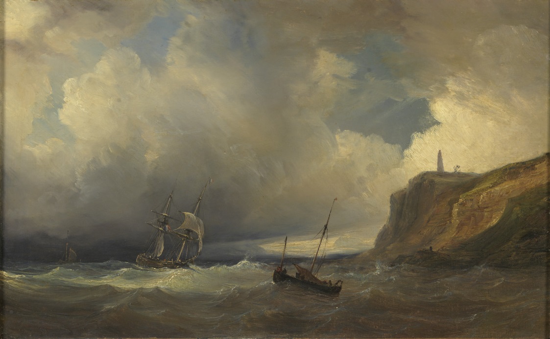 Théodore Gudin, Stormachtig weer