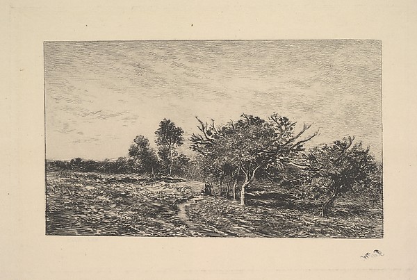Charles-François Daubigny, Apple Trees at Auvers