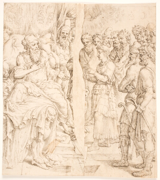 Maarten van Heemskerck, Josef tyder Farao's drøm & Josef fortæller Jakob sin drøm