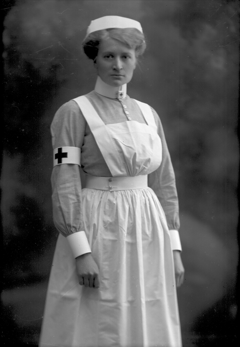 Gustav Borgen, Portrett, sykepleier, søster Emma Bramander.
