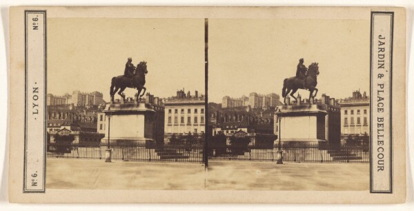 Unknown, Lyon. Jardin & Place Bellecour.