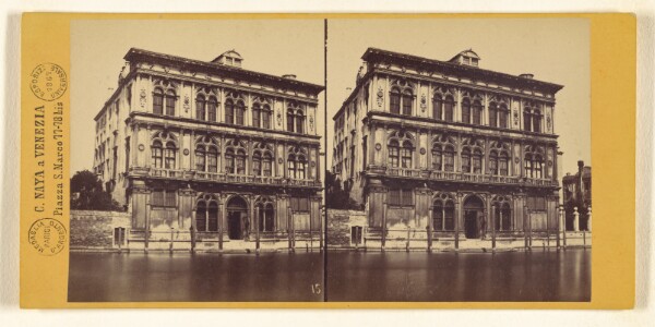 Carlo Naya, [Palazzo Vendramin, Venezia]