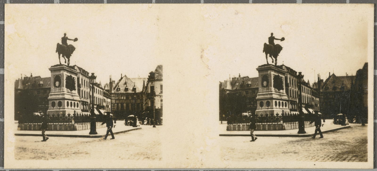 Desconegut, N.º 317. Luxemburgo. - Plaza "Guillaumes".