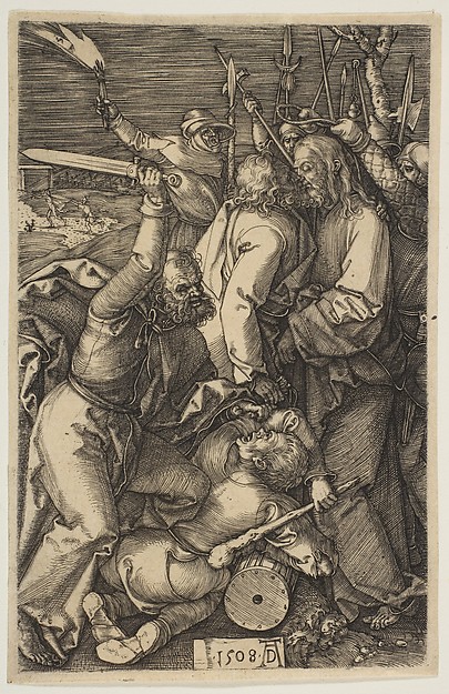 Albrecht Dürer, The Betrayal of Christ, from "The Passion"