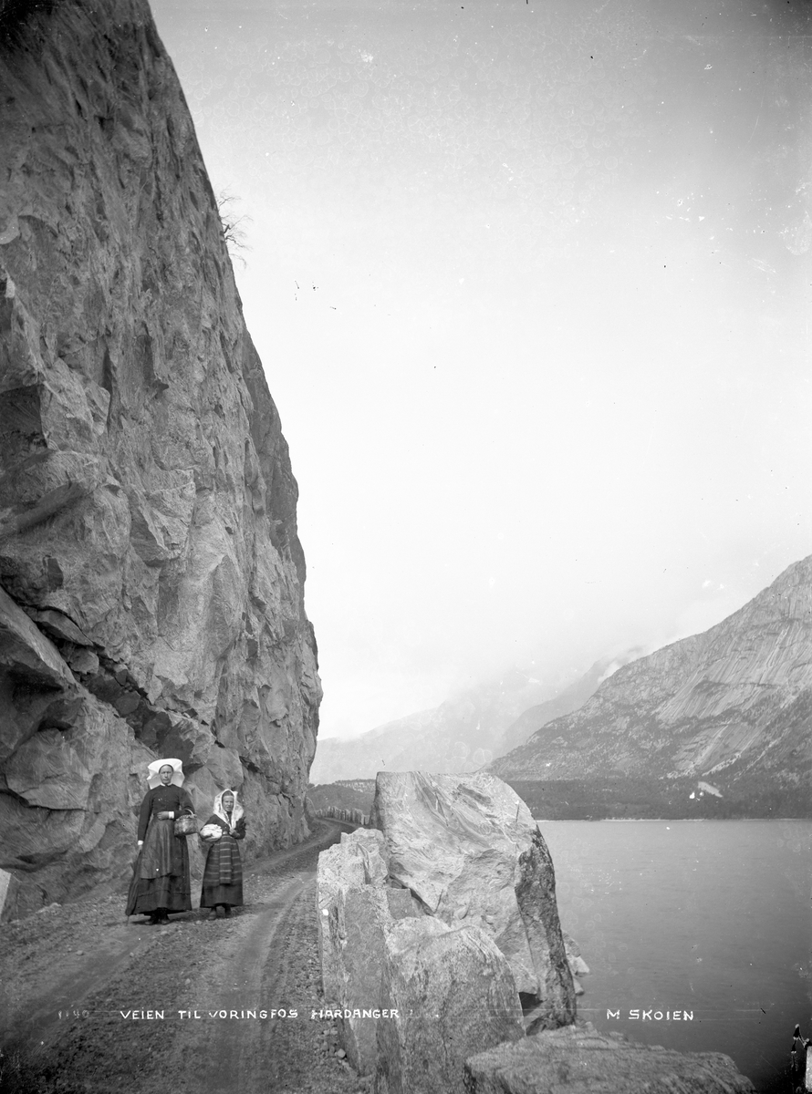 Marthinius Skøien, Veien til Voringfos Hardanger