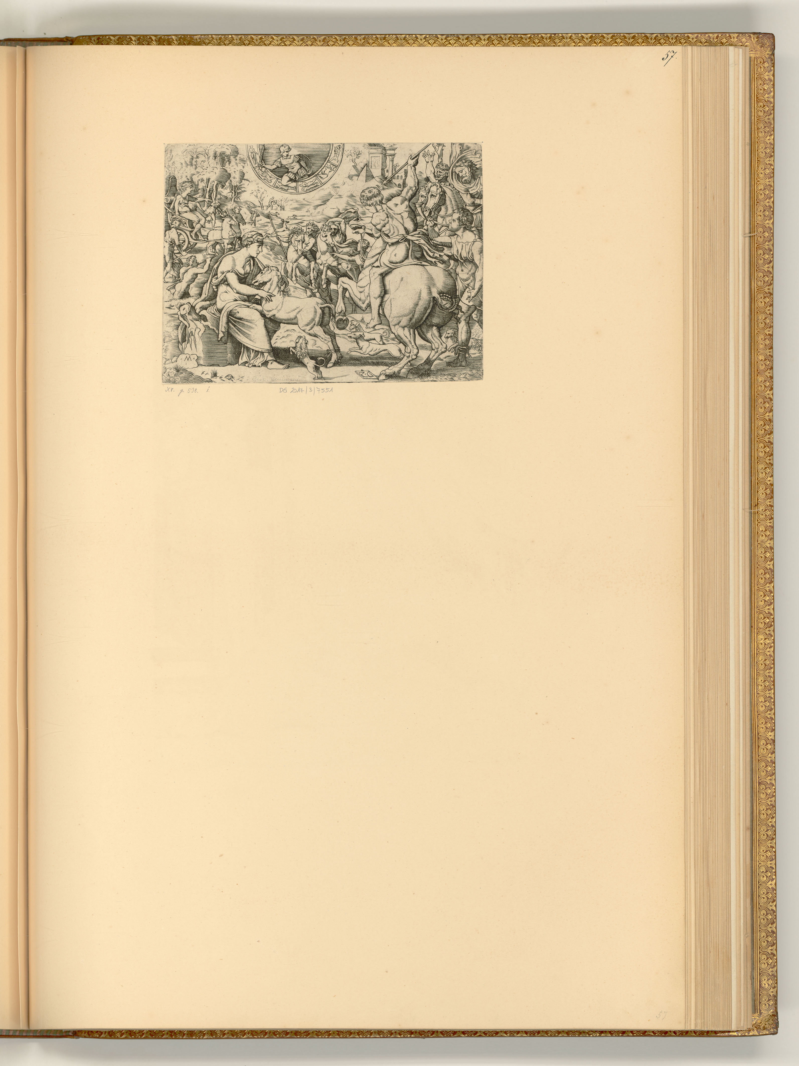 Monogrammist(unbestimmt), Das Einhorn