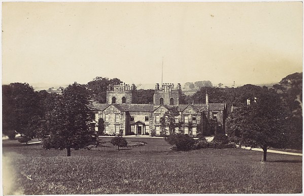 Unknown, [Manor House with Two Towers Seen from Grounds]