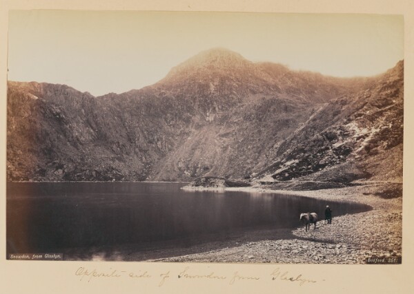Francis Bedford, Snowdon, from Glaslyn