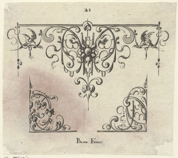 Le Blon, Michel, (1587-1658), (printmaker), Border ornament