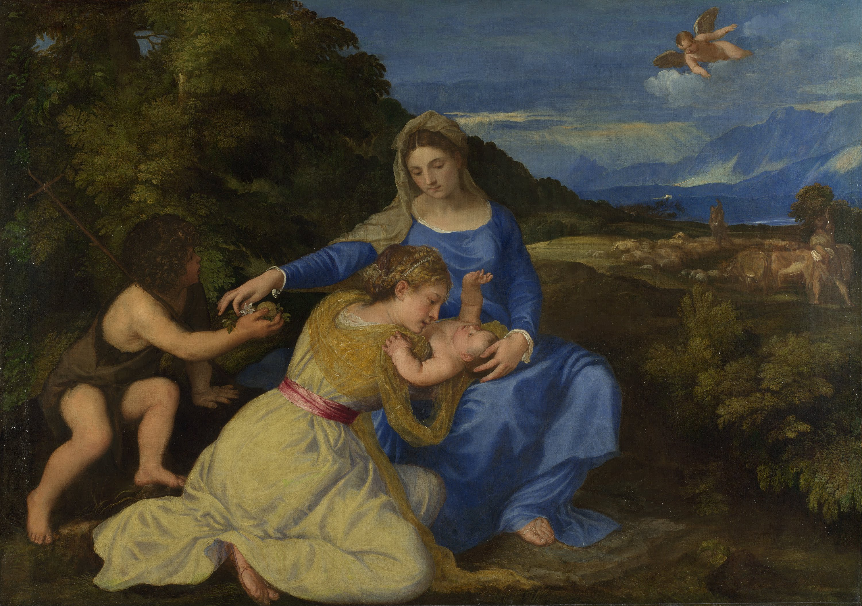 Titian, Aldobrandini Madonna