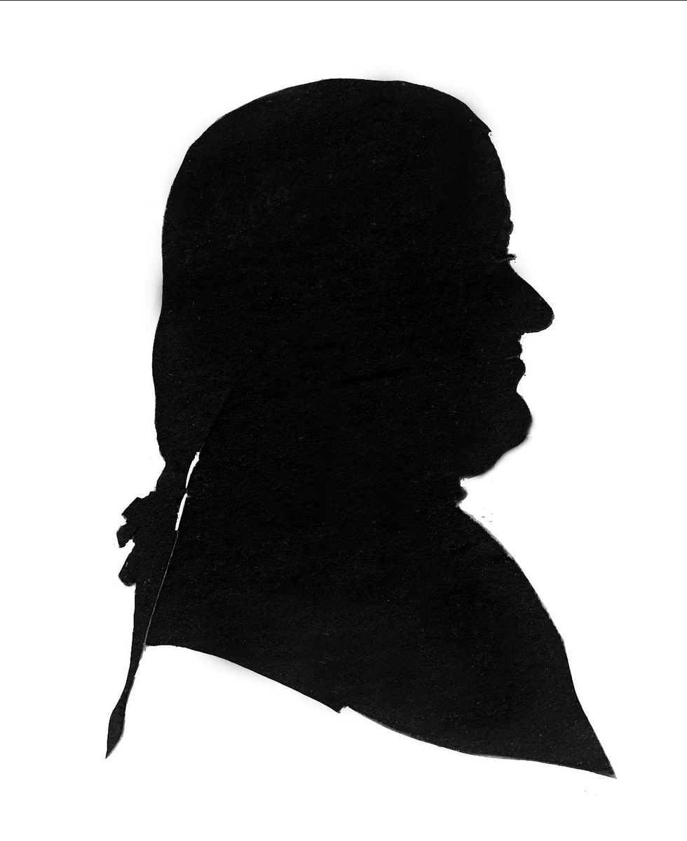 Gustav Borgen, Avfotografering. Silhuett.