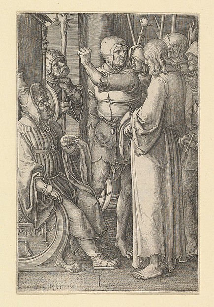 Lucas van Leyden, Christ Before Annas