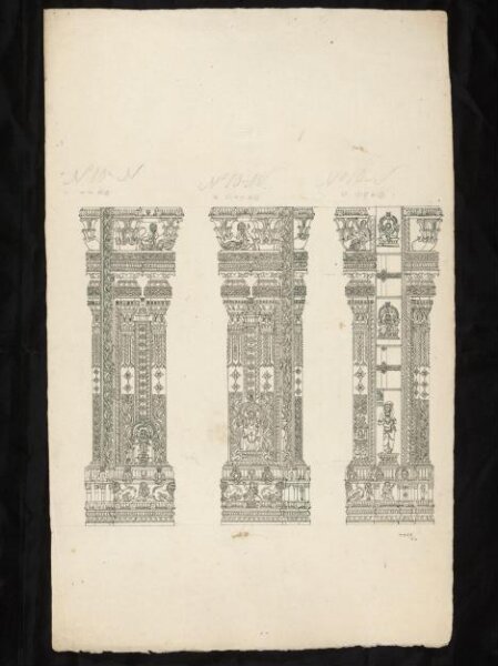 Unknown, Architectural drawing of Tirumala Nayak at Madura,