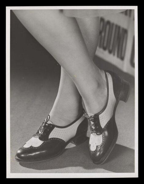 Hinde, John Wilfrid, Two-Tone Leather Shoes