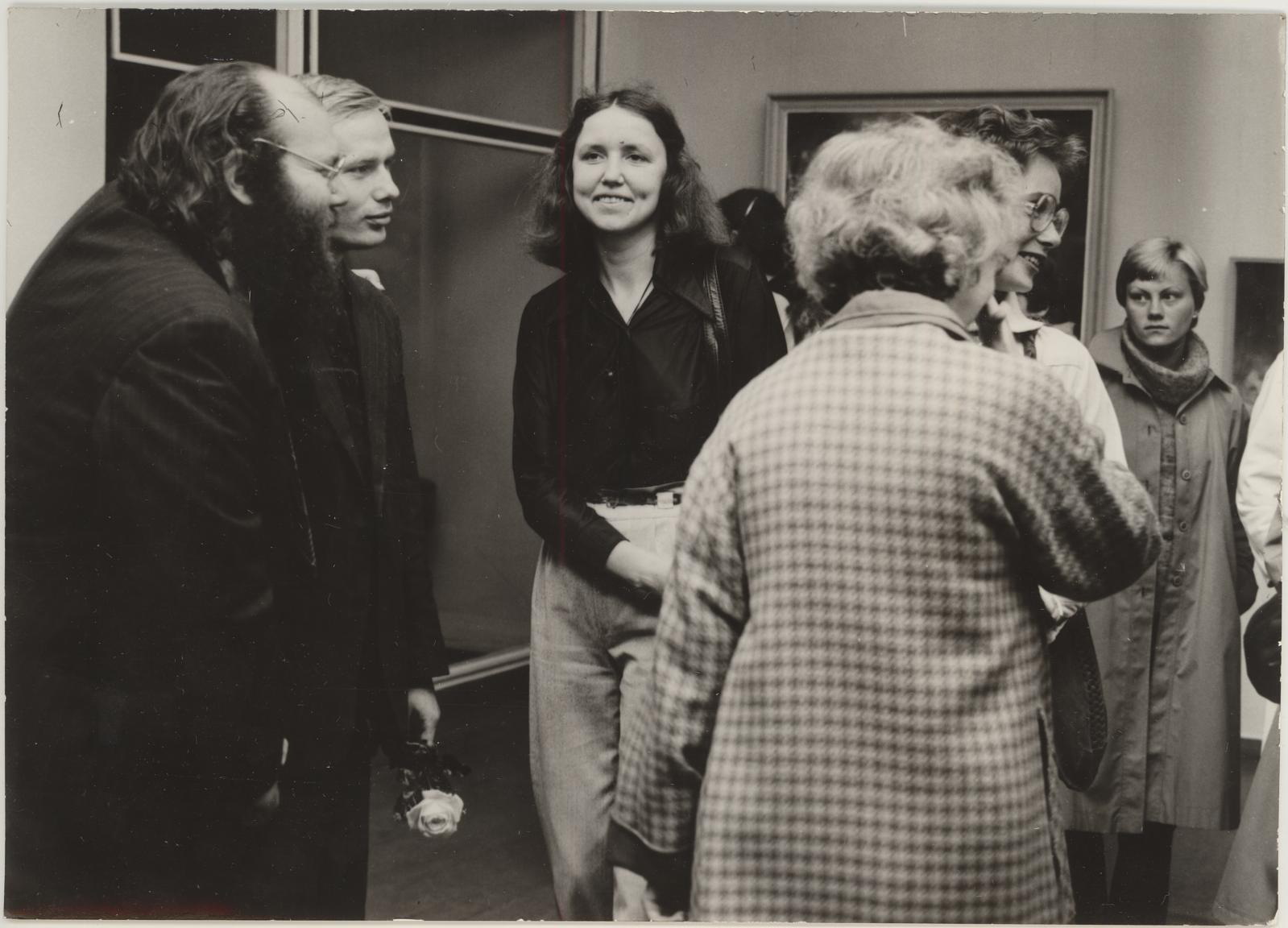 Matti (kujutatu) Milius, Opening of Tartu Art Exhibition 13.09.1980.