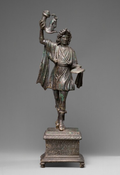 Unknown, Statuette of the Lar/Genius of Aurelius Valerius