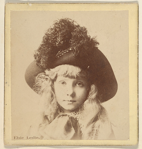 Kinney Brothers Tobacco Company, Elsie Leslie, from the Actresses series (N246), Type 2, issued by Kinney Brothers to promote Sporting Extra Cigarettes