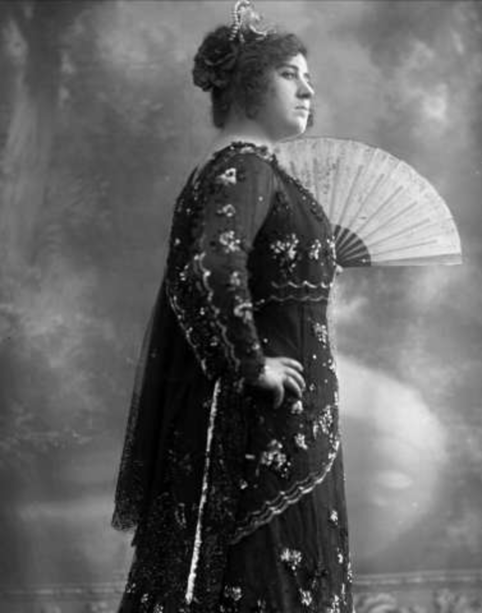 Gustav Borgen, Portrett, opera, sopran, Kathinka Storm.