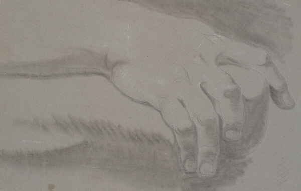 Nicolai Abildgaard, Studie af en hånd