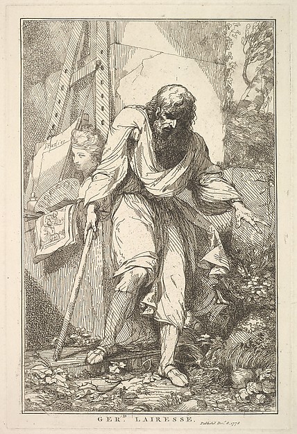 John Hamilton Mortimer, Gerard Lairesse, from "Fifteen Etchings Dedicated to Sir Joshua Reynolds"