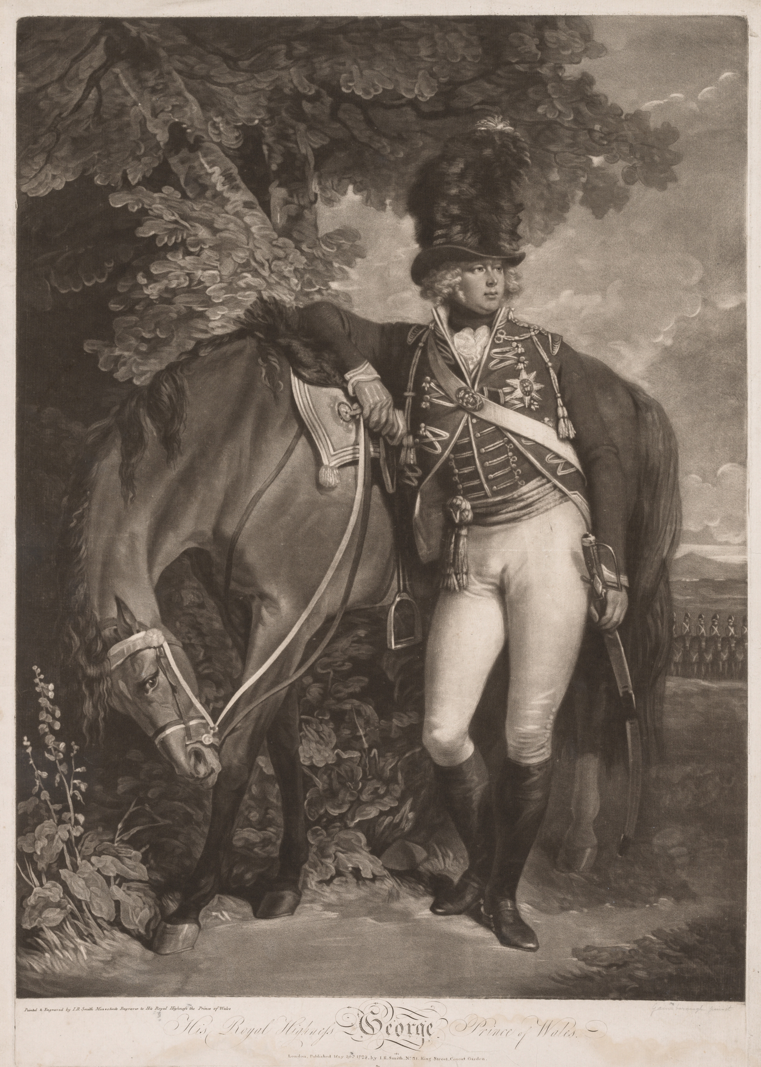 John Raphael Smith, George, Prince of Wales