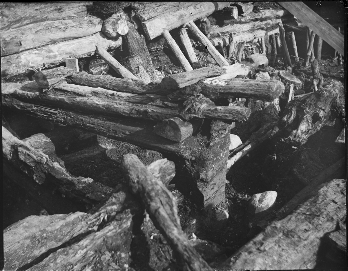 Okänd,, Archaeological excavation, Studentholmen, Uppsala 1907