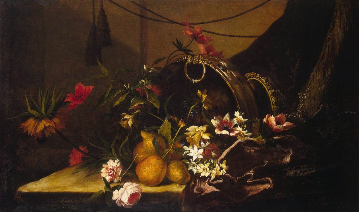 Jean-Baptiste Monnoyer, Fruit and Flowers