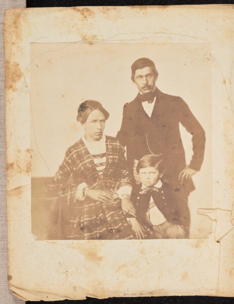 Jakob Höflinger, [Portrait of a man, woman, and child]