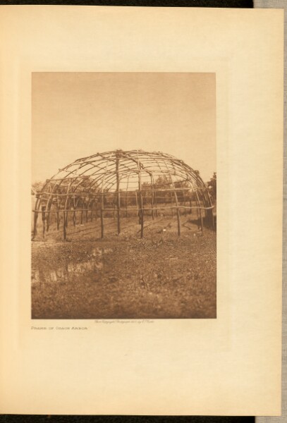 Edward S. Curtis, Frame of Osage Arbor