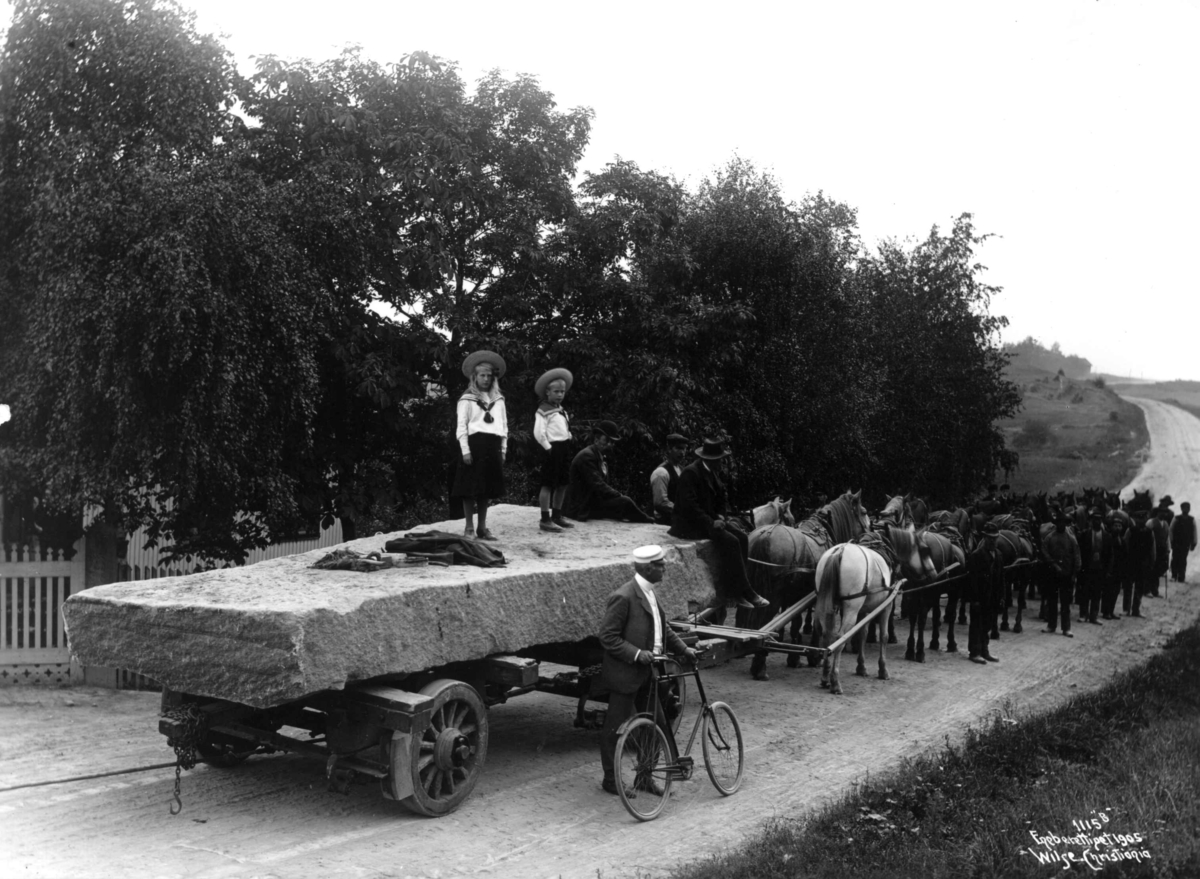 Anders Beer Wilse, Transport