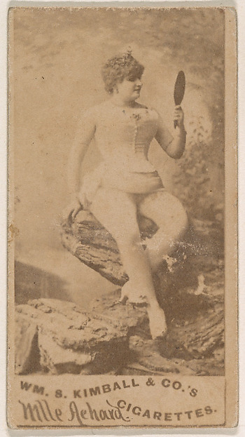 William S. Kimball & Company, Mlle. Aehard, from the Actresses series (N203) issued by Wm. S. Kimball & Co.