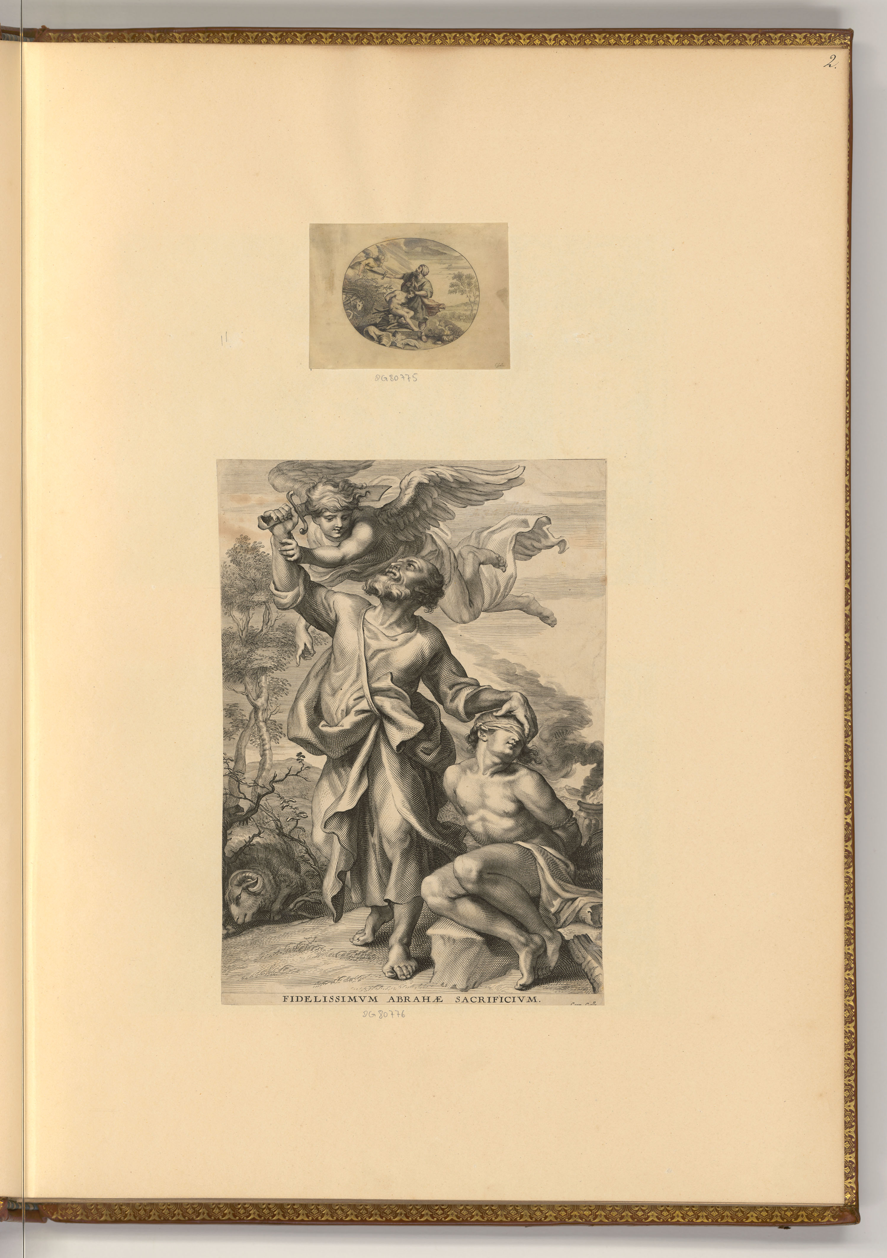 CornelisGallederJüngereII, Abrahams Opfer