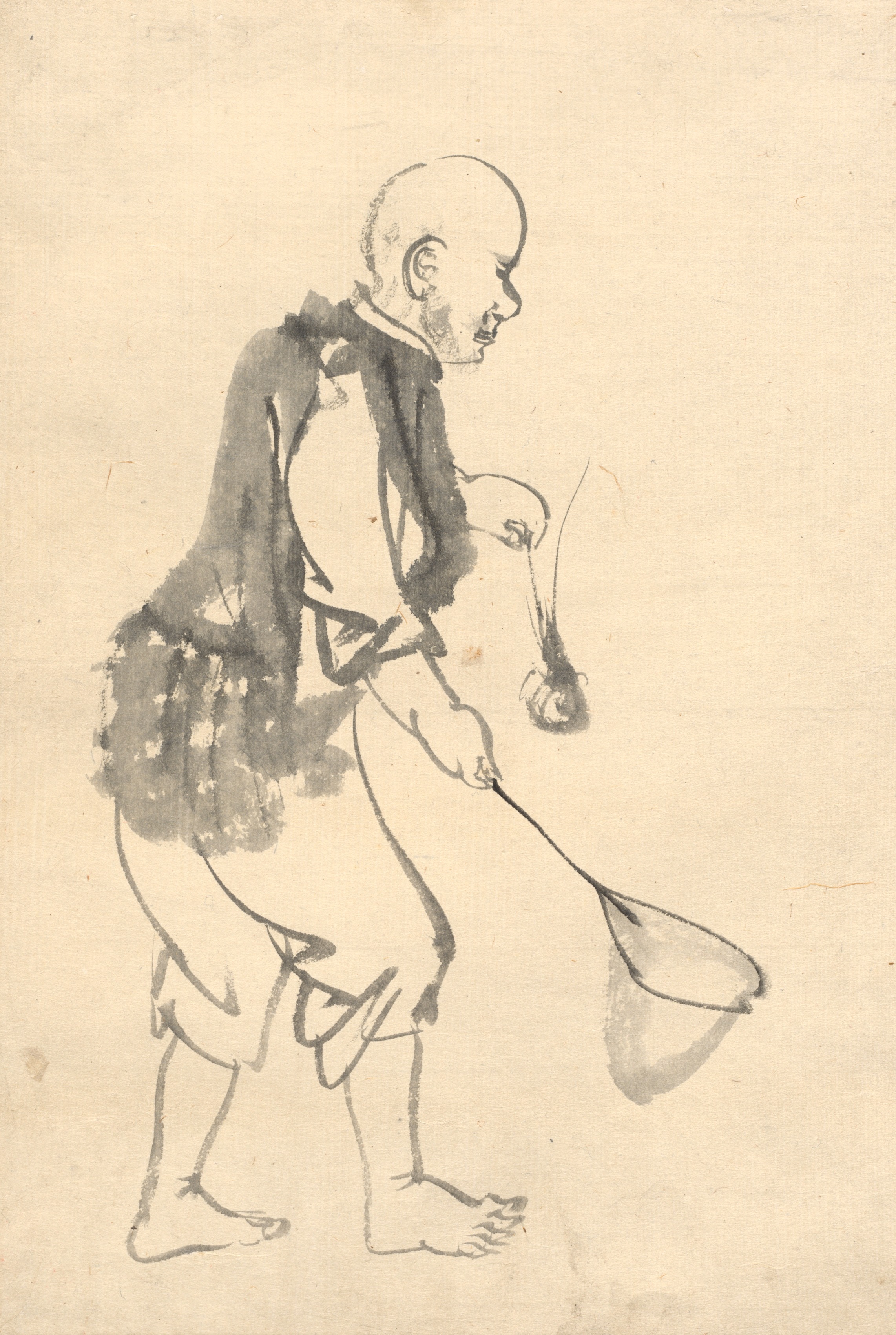 Kono Bairei, The Shrimp Fisherman