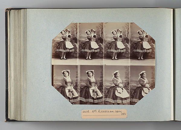 André-Adolphe-Eugène Disdéri, Mlle Rousseau