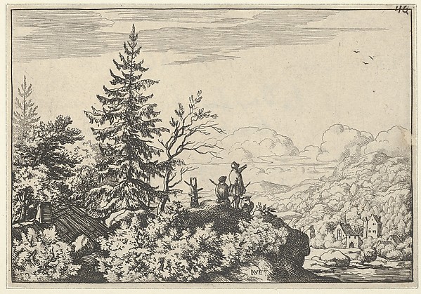 Allart van Everdingen, The Two Men on the Hill